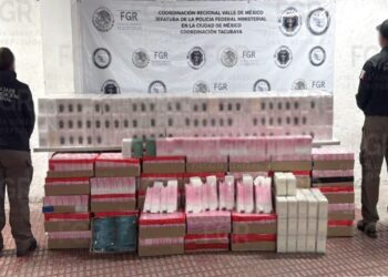 FGR asegura casi 2 mil 500 perfumes presuntamente falsos en la CDMX