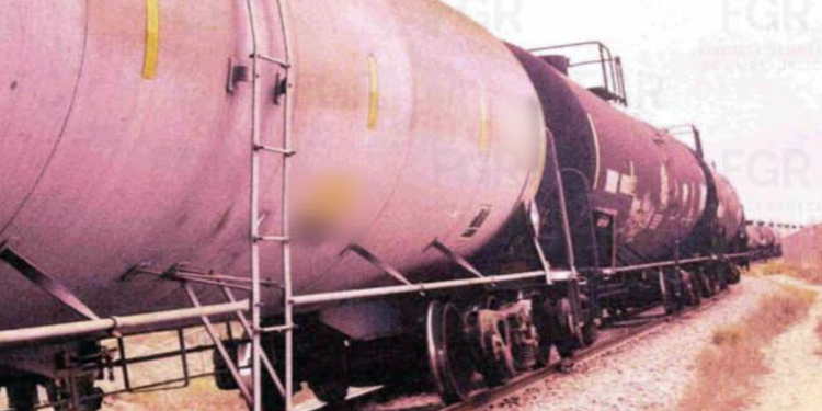 FGR identifica red ferroviaria de contrabando de hidrocarburos con alcance interestatal