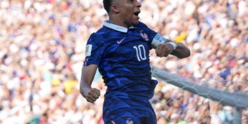 Mbappé mete a Francia en los cuartos de final del Mundial