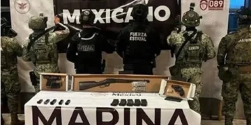 Provienen de EU 3 de cada 4 armas decomisadas en BC