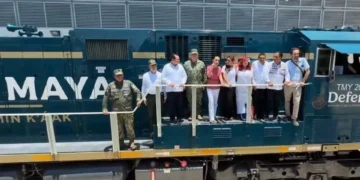 Anuncia CSP Tren Maya de carga para enero