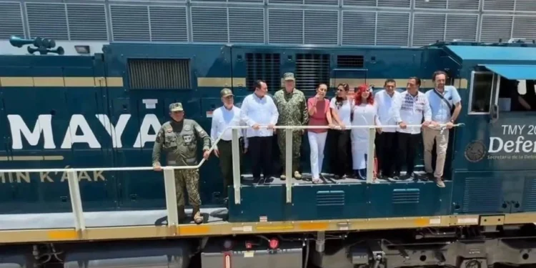 Anuncia CSP Tren Maya de carga para enero