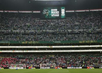 Retrasan el México vs Inglaterra por tormenta eléctrica