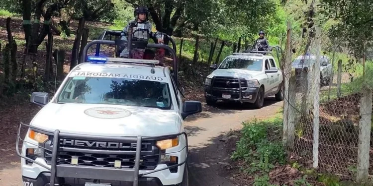 Refuerza GN seguridad en zona aguacatera en Uruapan