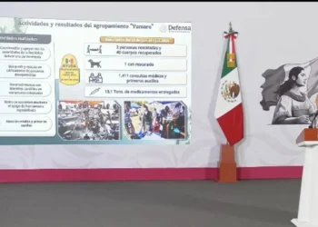 Recupera misión mexicana 40 cuerpos en Venezuela