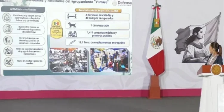 Recupera misión mexicana 40 cuerpos en Venezuela
