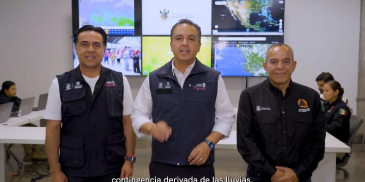Anuncia gobierno de Querétaro estrategia especial por lluvias