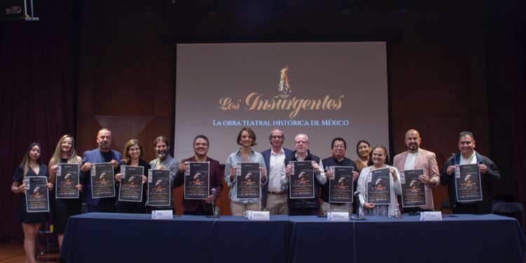 El director de “Los Insurgentes”, Jorge Flores, indicó que habrá 22 artistas en escena.