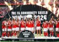 Gana Arsenal la Community Shield
