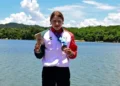 Beatriz Briones, reina del canotaje en Santo Domingo