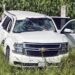 Vuelca camioneta con colaboradores de senadora Bañuelos