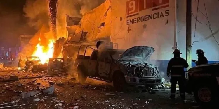 Refuerzan seguridad en Zacatecas tras atentado con coche bomba en Ojocaliente