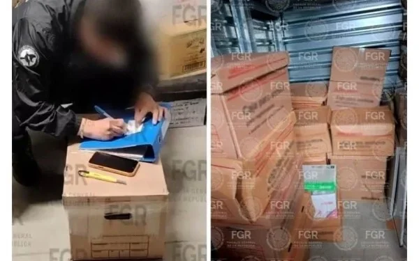 FGR asegura documentos de red de huachicol fiscal ligada a Ernesto Ruffo