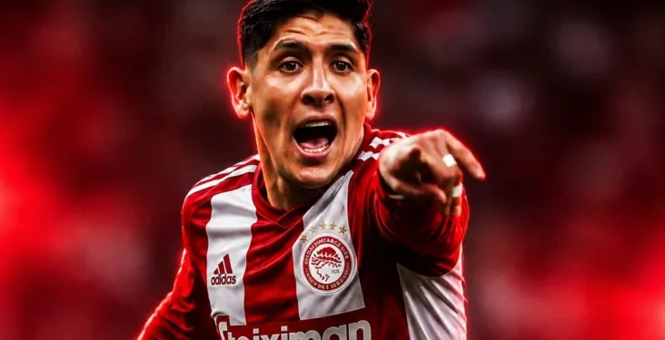 . Olympiacos habría planteado una cesión por 1.9 millones de euros o una oferta de ocho millones para hacerse con los servicios del futbolista.