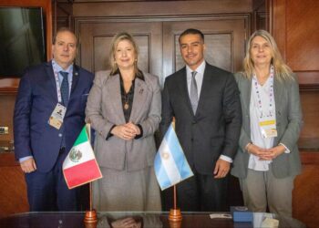 García Harfuch se reúne con ministra de Seguridad Nacional de Argentina; hablan sobre lucha contra el narco