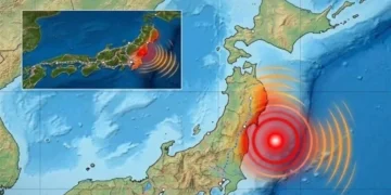 Sacude sismo de magnitud 5.9 el este de Japón
