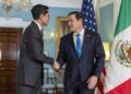 Marco Rubio recibe al canciller Roberto Velasco en medio del diálogo para alcanzar un acuerdo comercial