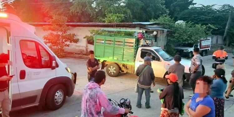 Rafaguean camioneta; matan a madre y bebé