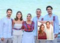 Vuelan en familia… y con su precandidato