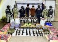 Detienen a dos del Cártel de Sinaloa con arsenal en Mazatlán