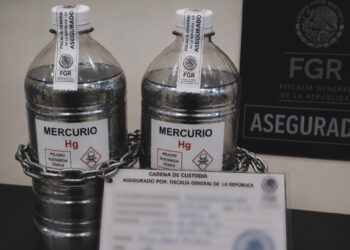 Investigan el hallazgo de 1.2 litros de mercurio en Pinal de Amoles, Querétaro