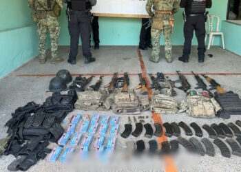 Operación Sable: detienen a ocho sujetos y aseguran arsenal en Badiraguato, Sinaloa