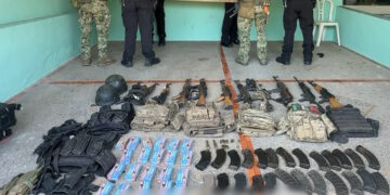 Operación Sable: detienen a ocho sujetos y aseguran arsenal en Badiraguato, Sinaloa