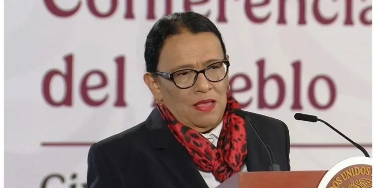 Rosa Icela Rodríguez rechaza que Estados Unidos deporte a mexicanos a Centroamérica