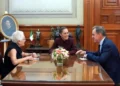 Recibe CSP a Ferguson, crítico de aranceles de Trump