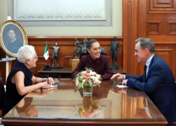 Recibe CSP a Ferguson, crítico de aranceles de Trump