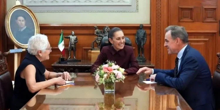 Recibe CSP a Ferguson, crítico de aranceles de Trump