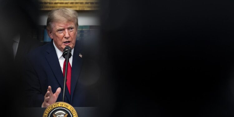 El presidente de EE.UU, Donald Trump. EFE/EPA/AL DRAGO / POOL