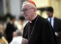 Recibe Sheinbaum a Secretario de Estado del Vaticano