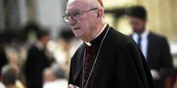 Recibe Sheinbaum a Secretario de Estado del Vaticano
