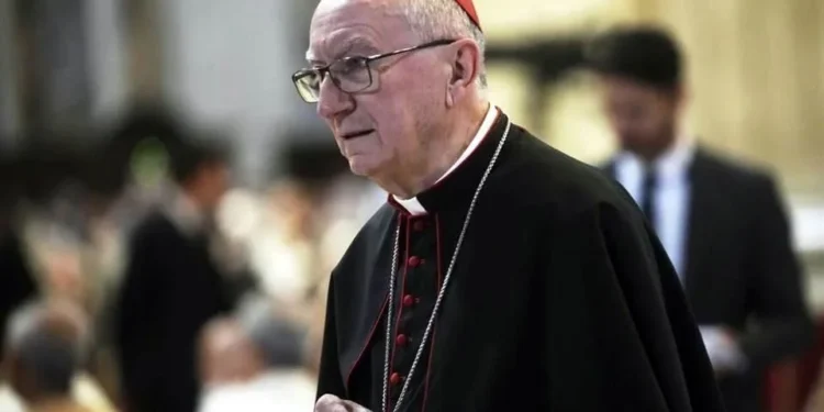 Recibe Sheinbaum a Secretario de Estado del Vaticano
