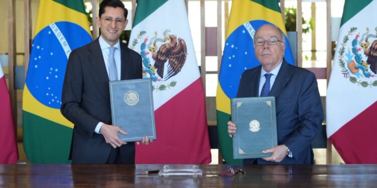 Canciller Velasco concluye visita de trabajo a Brasil; se fortalece diálogo político y amplía cooperación bilateral
