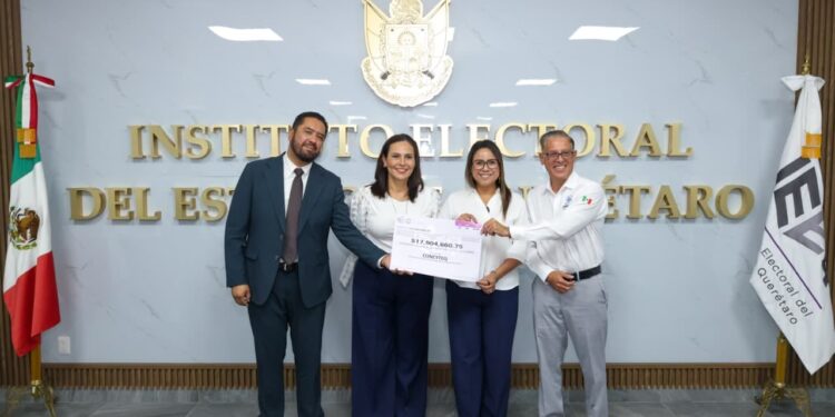 IEEQ entrega 17.9 mdp al CONCYTEQ para proyectos de ciencia, tecnología e innovación