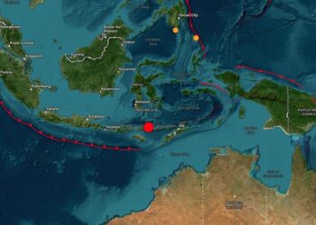 Terremoto sacude la costa de Indonesia