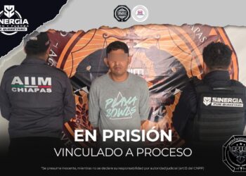 En prisión por homicidio calificado cometido en San Juan del Río; Sinergia permitió su detención en Chiapas