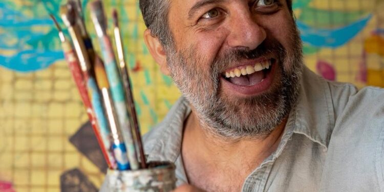 A lo largo de su trayectoria, Boldó ha desarrollado una obra que combina pintura, ilustración y muralismo.  Foto: Héctor Muñoz