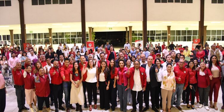 El Partido Revolucionario Institucional concluyó la renovación de sus dirigencias y consejos políticos municipales en el estado de Querétaro