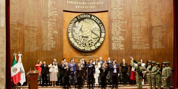 El gobernador Mauricio Kuri dio la bienvenida a los presidentes de los tribunales de las 32 entidades del país