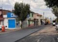 Rehabilitan calle Agustín Melgar en la colonia Juárez de San Juan del Río