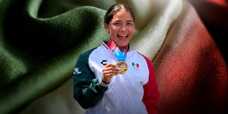 Mexicana Carolina Flores gana oro en ciclismo montaña