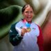 Mexicana Carolina Flores gana oro en ciclismo montaña