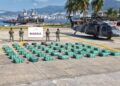 Decomisan 1.9 toneladas de cocaína en costas de Guerrero
