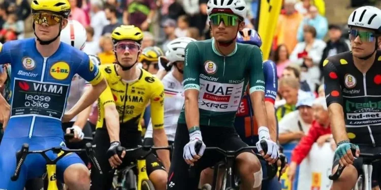 El mexicano Isaac Del Toro asume el liderato del Tour de Alemania