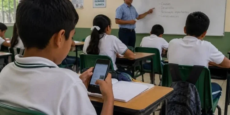 Especialistas piden fomentar cultura digital en niños y no sólo prohibir celulares en las aulas