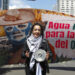 Manifestantes exigen romper acuerdos con Israel y defender el agua de Chihuahua