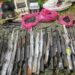 8 detenidos, 33 armas largas y explosivos asegurados en Sinaloa